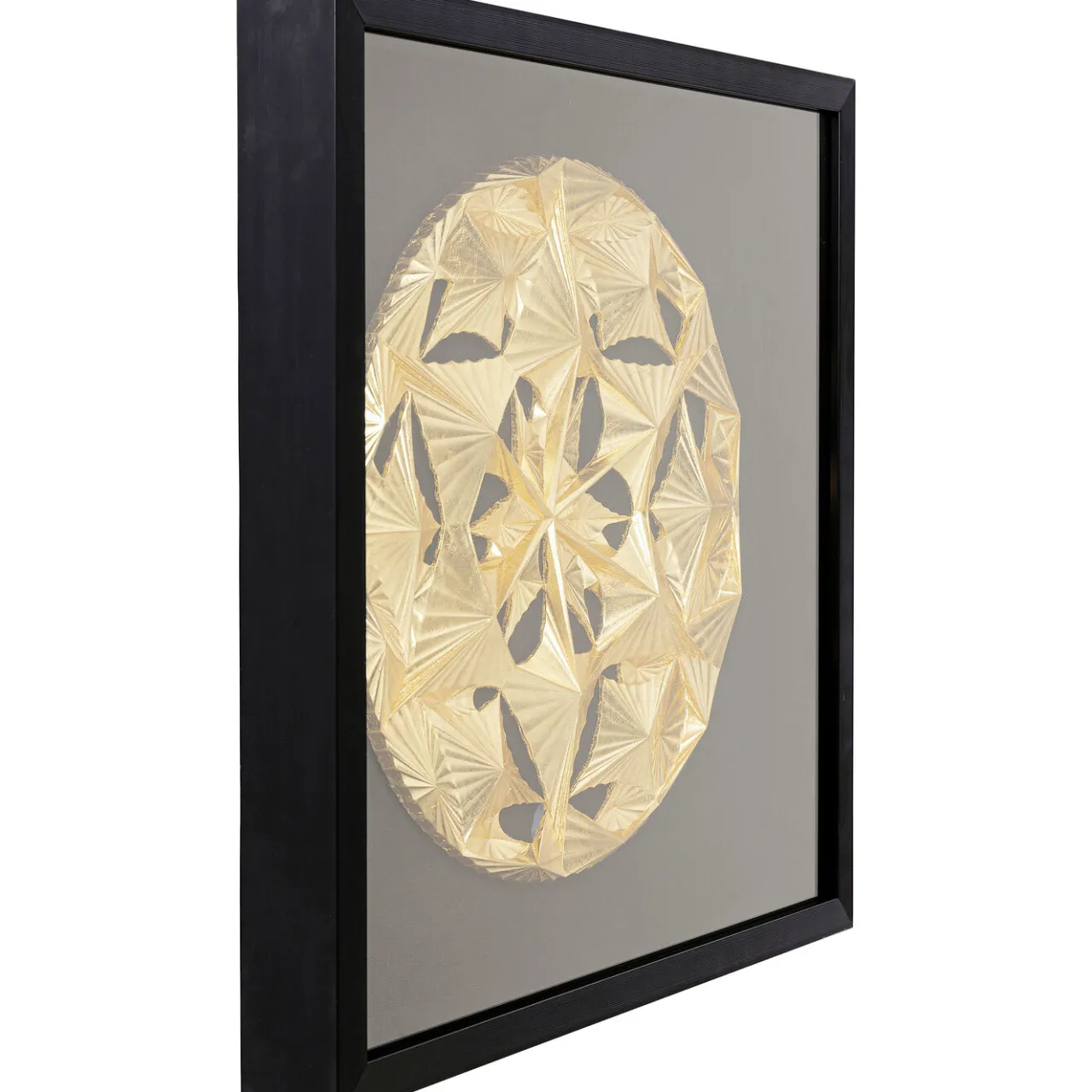 KARE Design Tableau Décoratif Leaf Ball 60X60Cm Outlet