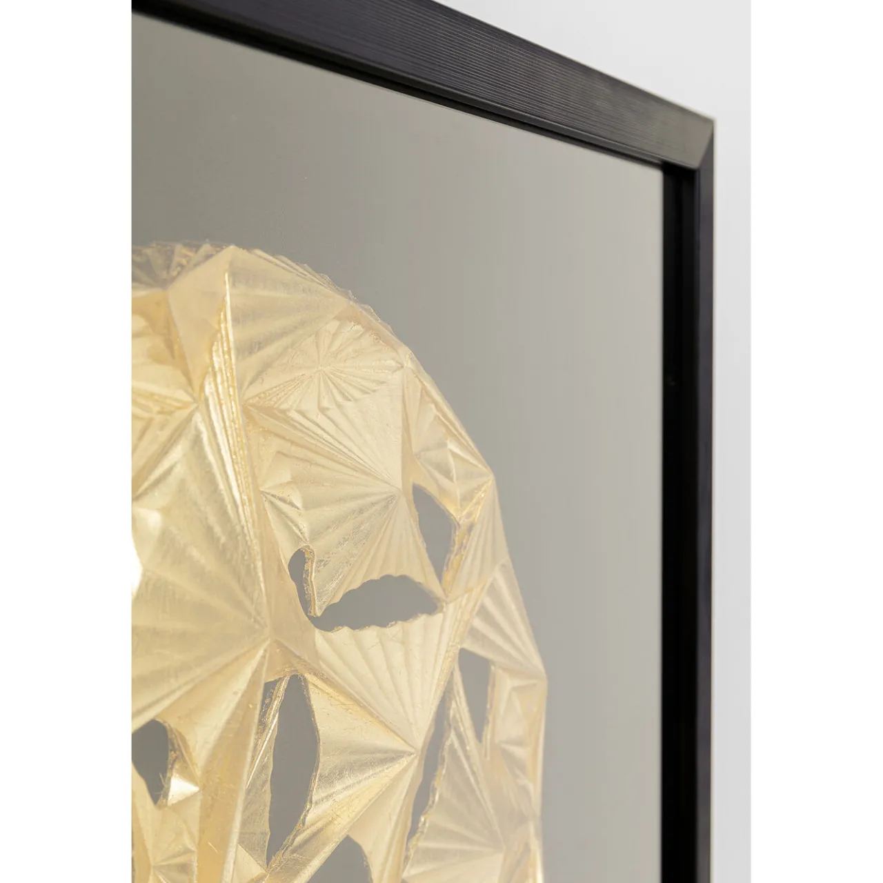 KARE Design Tableau Décoratif Leaf Ball 60X60Cm Outlet