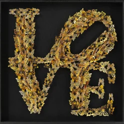 KARE Design Tableau Décoratif Love Butterfly 90X90Cm Online