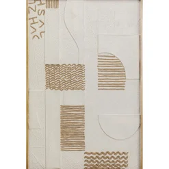 KARE Design Tableau Décoratif Sandy Geometric 81X122Cm Best