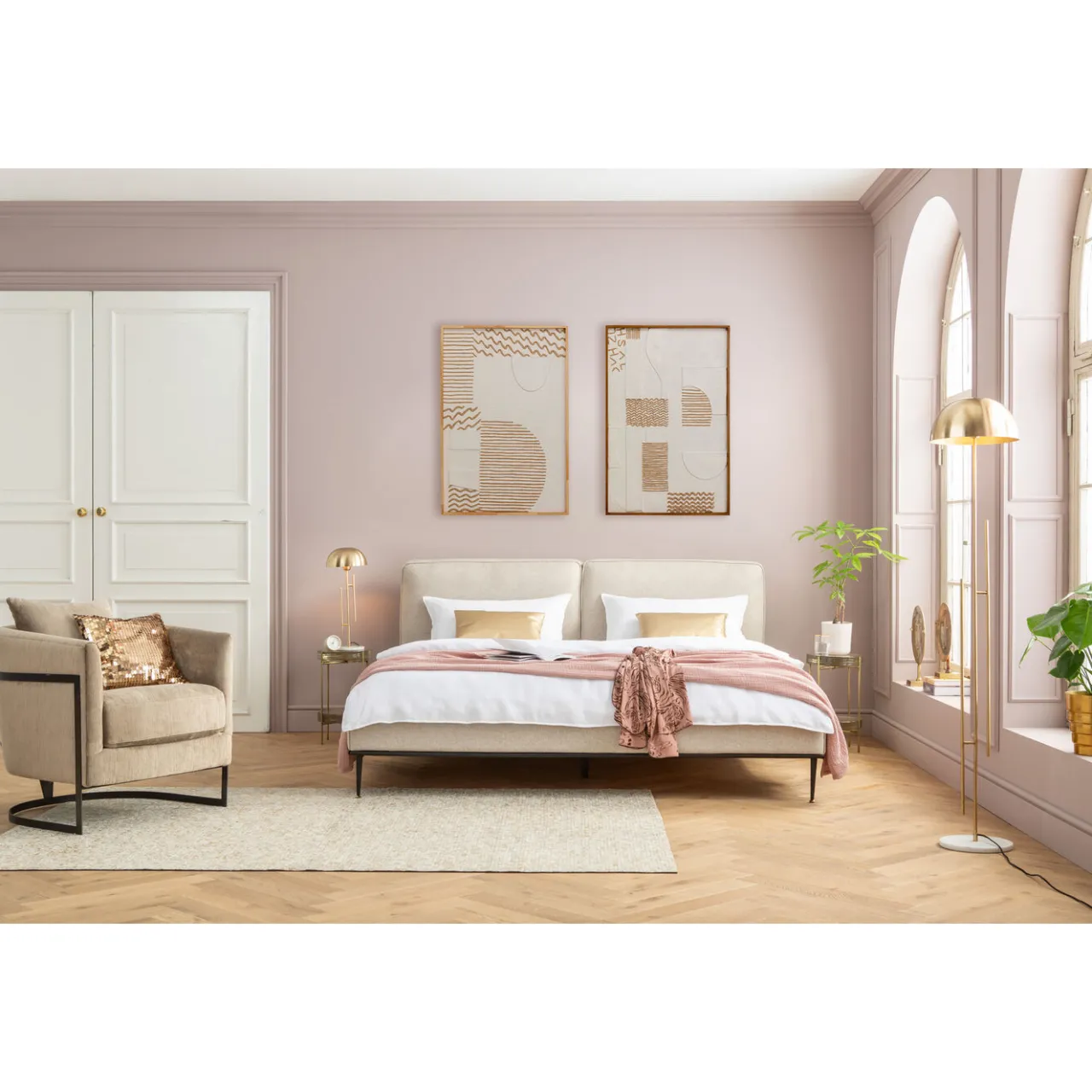 KARE Design Tableau Décoratif Sandy Geometric 81X122Cm Best