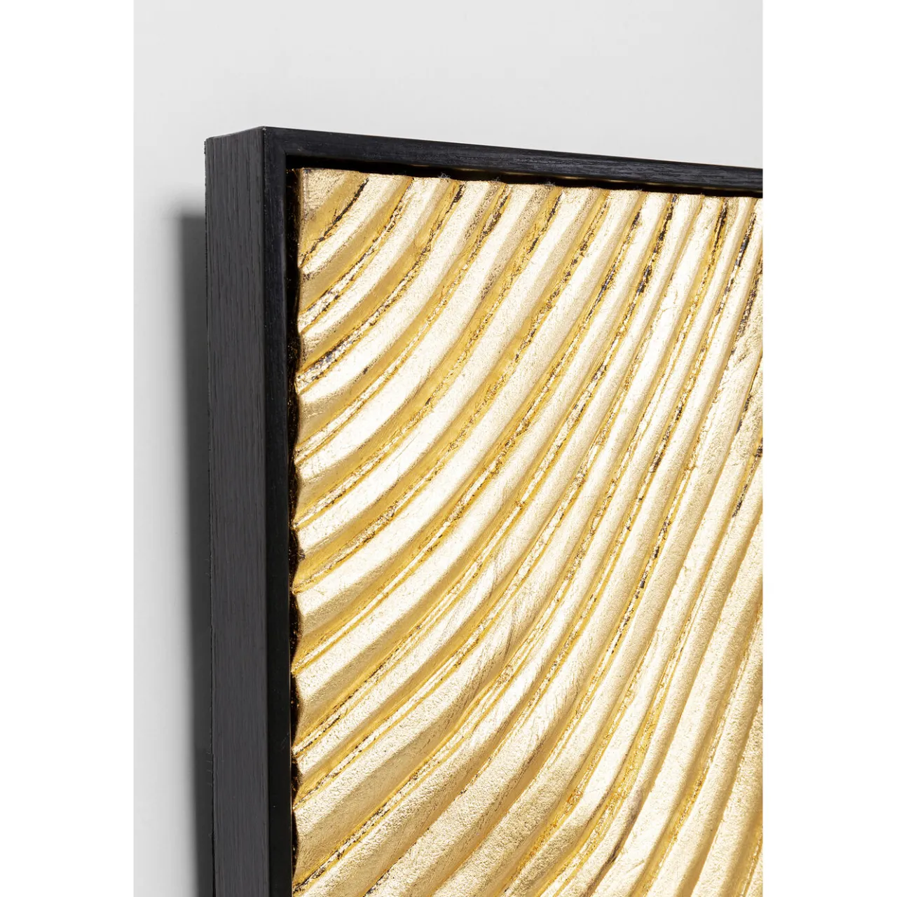 KARE Design Tableau Décoratif Wave Dore (2/Set) Clearance