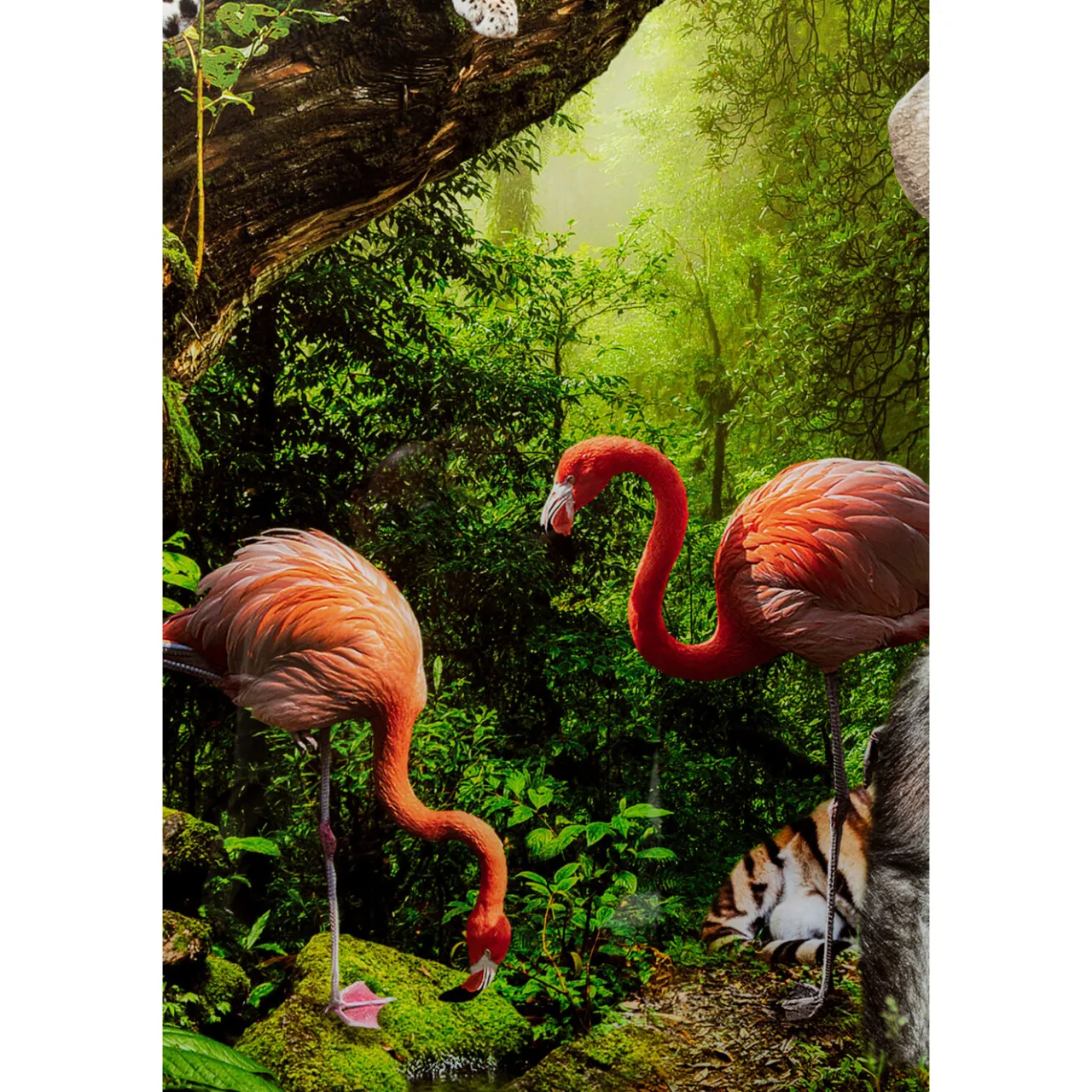 KARE Design Tableau En Verre Animal Paradise 150X100Cm Online