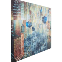 KARE Design Tableau En Verre 3D Future City 150X100Cm Online