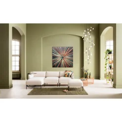 KARE Design Tableau En Verre 3D Light Speed 100X100Cm Hot