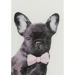 KARE Design Tableau En Verre Fashion Dog 60X80Cm Hot