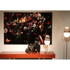 KARE Design Tableau En Verre Flowery Shoulder View 150X100Cm Discount