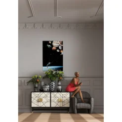 KARE Design Tableau En Verre Flying Astronaut 100X150Cm Sale