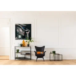 KARE Design Tableau En Verre Foxy Lady 120X120Cm Sale