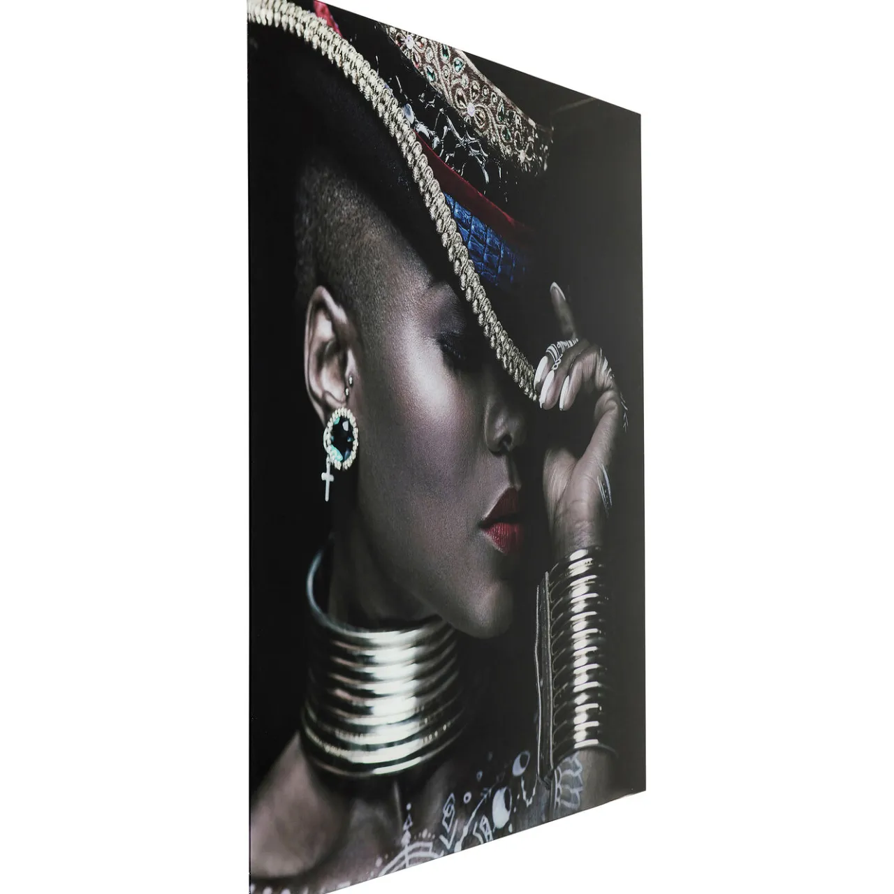 KARE Design Tableau En Verre Foxy Lady 120X120Cm Sale