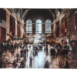 KARE Design Tableau En Verre Grand Central Station 160X120Cm Best