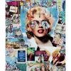 KARE Design Tableau En Verre Holiday In The 60S 120X150Cm New