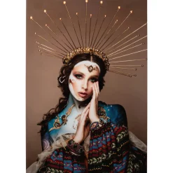 KARE Design Tableau En Verre Magic Goddess 100X150Cm Sale