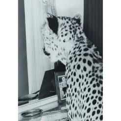 KARE Design Tableau En Verre Metallic Gepard 150X100Cm Hot