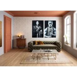 KARE Design Tableau En Verre Native Front 100X150Cm New