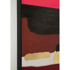 KARE Design Tableau Encadre Abstract Shapes Fuchsia 73X143Cm Best