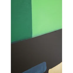 KARE Design Tableau Encadre Abstract Shapes Vert 73X143Cm Online