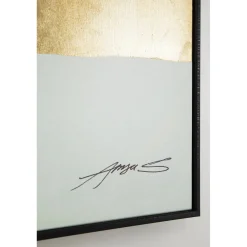 KARE Design Tableau Encadre Abstract Shapes Vert 73X143Cm Online