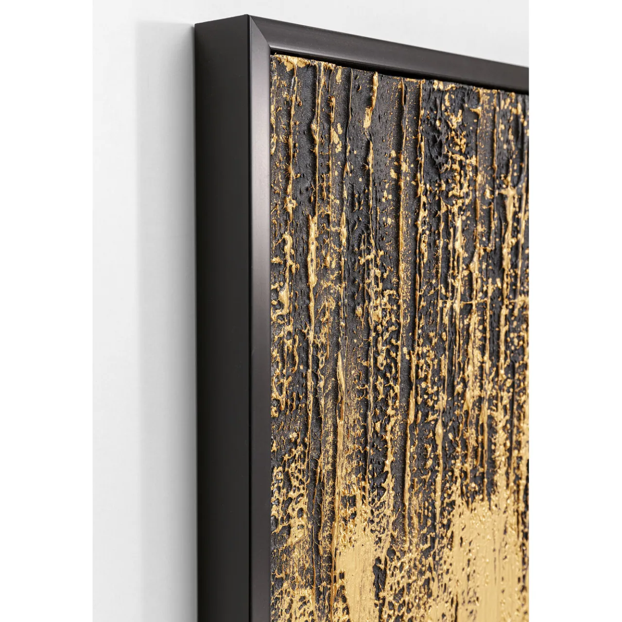KARE Design Tableau Encadre Abstract Noir 80X120Cm Sale