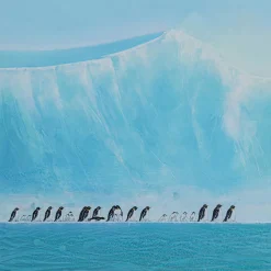 KARE Design Tableau Encadre Walking Penguins 140X140Cm Discount