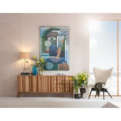 KARE Design Tableau Geometric Woman 100X150Cm Outlet
