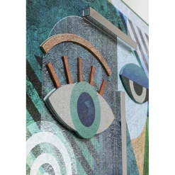 KARE Design Tableau Geometric Woman 100X150Cm Outlet