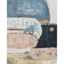 KARE Design Tableau Sur Toile Art Ovals 90X120Cm Discount