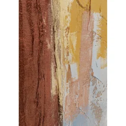 KARE Design Tableau Sur Toile Art Splash Orange 90X120Cm Hot