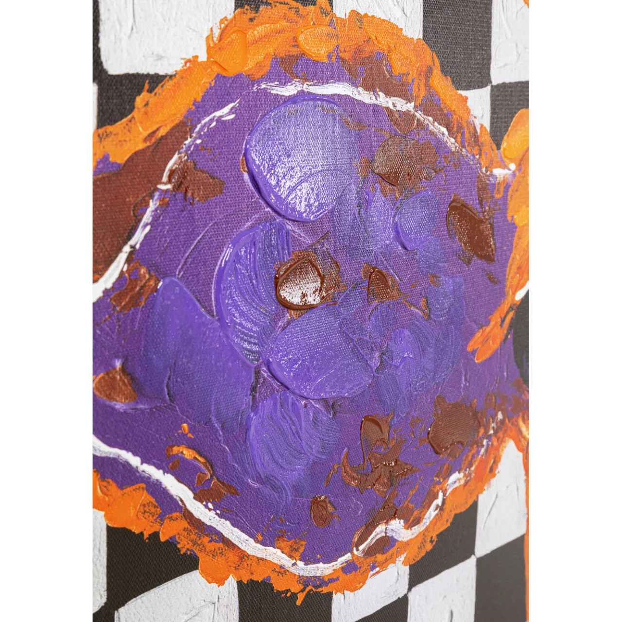 KARE Design Tableau Sur Toile Colorful Cows 120X90Cm Best