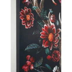 KARE Design Tableau Sur Toile Deer In Flower 90X140Cm Outlet
