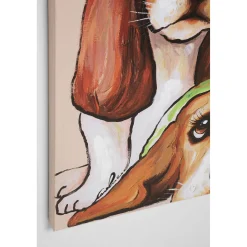 KARE Design Tableau Sur Toile Doggy Eye S 100X100Cm Best