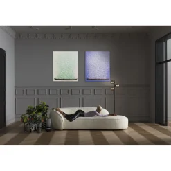 KARE Design Tableau Sur Toile Flower Boat Beige Vert 80X100Cm Sale