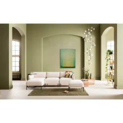 KARE Design Tableau Sur Toile Flower Boat Vert Jaune 80X100Cm Online