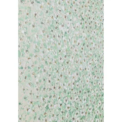 KARE Design Tableau Sur Toile Flower Boat Beige Vert 120X160Cm New