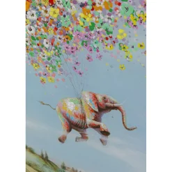 KARE Design Tableau Sur Toile Flying Elephant In Day 120X160Cm Online