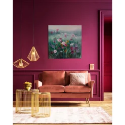 KARE Design Tableau Sur Toile Pastell Flowers 120X120Cm Discount