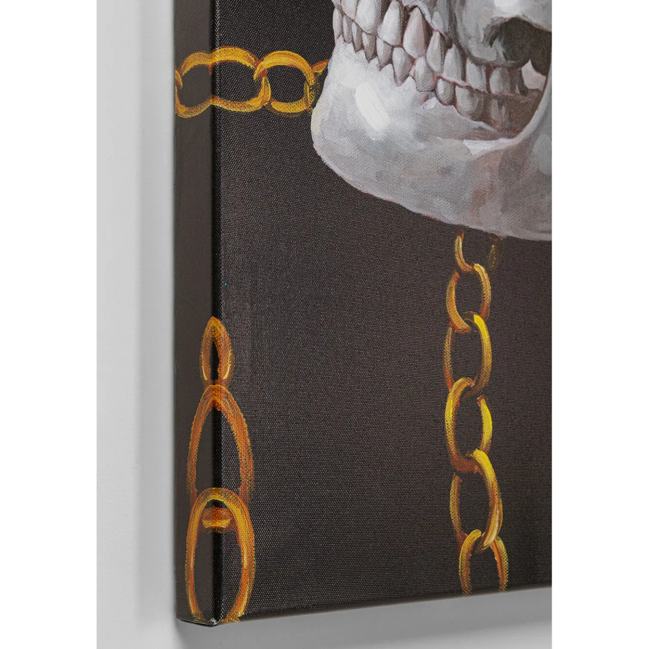 KARE Design Tableau Sur Toile Skull Gang 120X90Cm Clearance