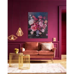 KARE Design Tableau Sur Toile Wild Flowers 90X120Cm New