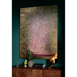 KARE Design Tableau Touched Flower Boat Dore-Fuchsia Pink 120X Hot