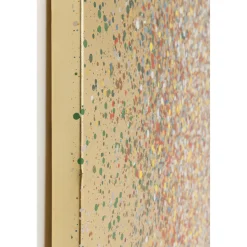 KARE Design Tableau Touched Flower Boat Dore-Rouge 80X100Cm Online