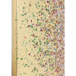 KARE Design Tableau Touched Flower Boat Dore-Fuchsia 80X100Cm New