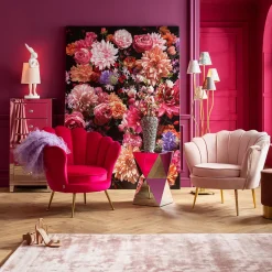 KARE Design Tableau Touched Flower Bouquet 140X200Cm