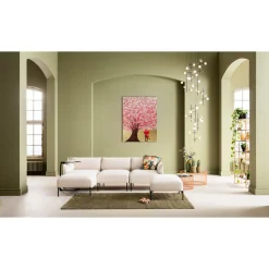 KARE Design Tableau Touched Flower Couple Dore-Fuchsia 120X160 Hot