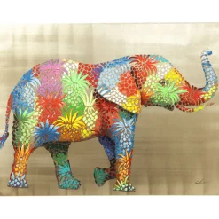 KARE Design Tableau Touched Flower Elefant 120X90Cm Discount