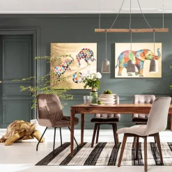 KARE Design Tableau Touched Flower Elefant 120X90Cm Discount