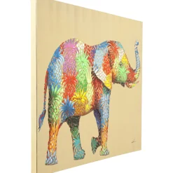 KARE Design Tableau Touched Flower Elefant 120X90Cm Discount