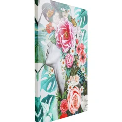 KARE Design Tableau Touched Flower Lady 90X120Cm Best