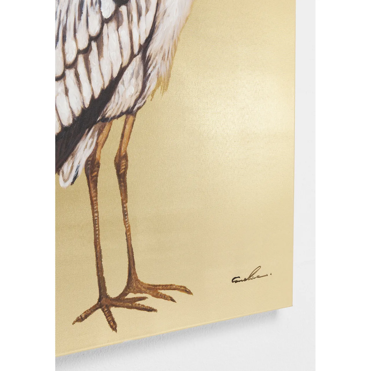 KARE Design Tableau Touched Heron Right 50X70Cm Outlet
