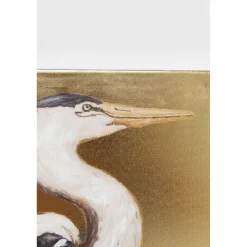 KARE Design Tableau Touched Heron Right 50X70Cm Outlet
