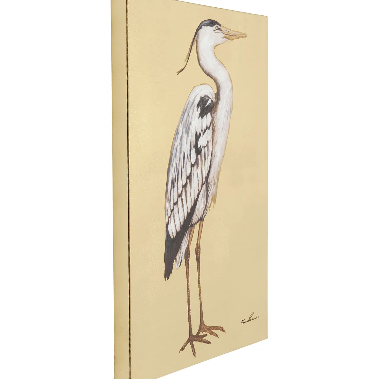 KARE Design Tableau Touched Heron Right 50X70Cm Outlet